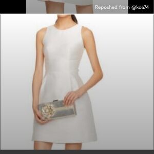 Kate Spade White Sheath Cocktail Dress